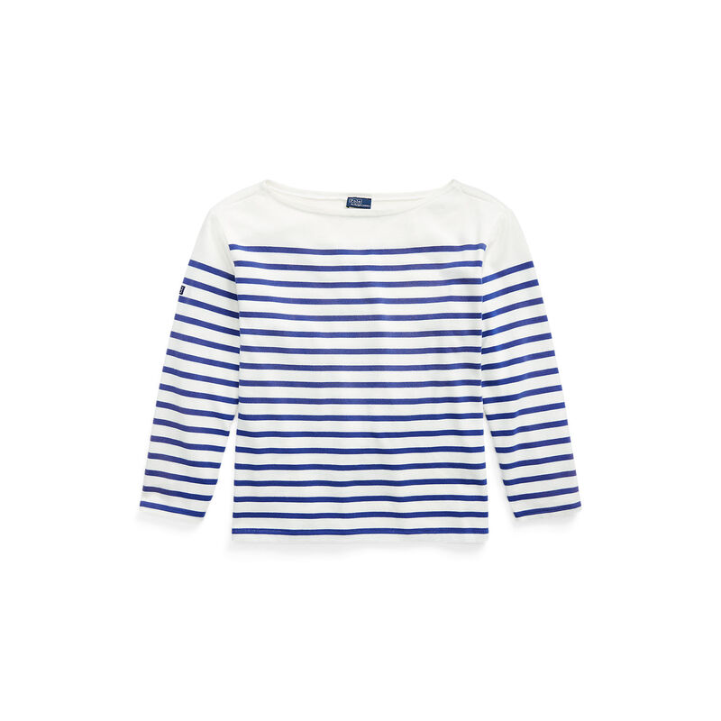 Polo Ralph Lauren Striped Boatneck Jersey Tee image number 2